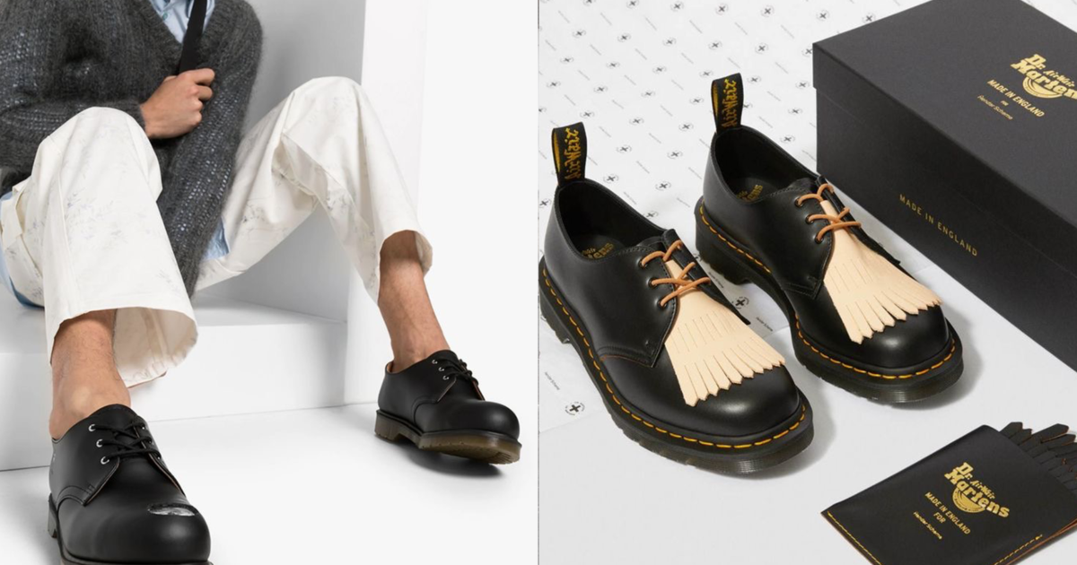 Hender Scheme x Dr Martens 1461 Men's - Black - US
