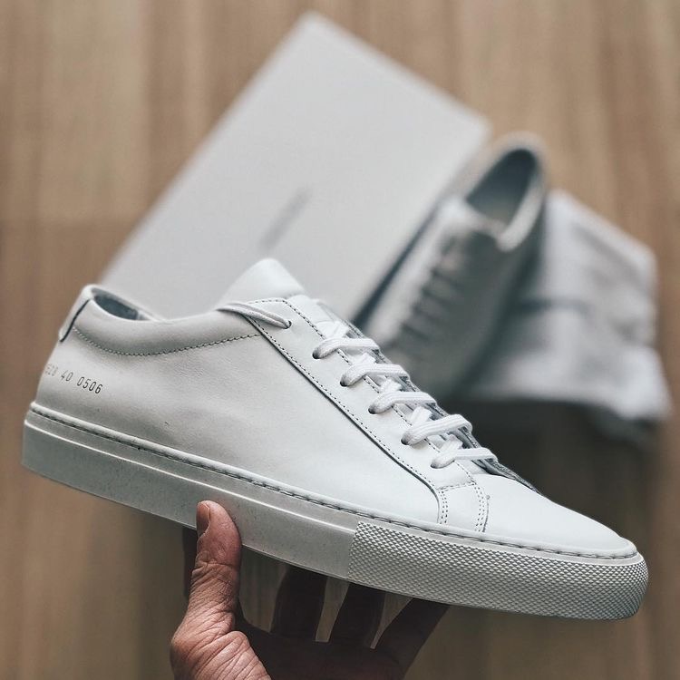COMMON PROJECTS ACHILLES LOW SNEAKERS COLOR WHITE | Playground